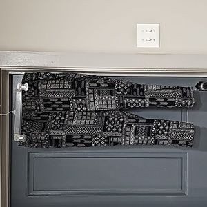 LOT OF 2: Jessica Simpson Print Viscose Ankle Pants Relaxed Fit Sz M Womens